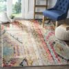 Colourful Traditional Vintage Area Rug Carpet for Living Room Hall