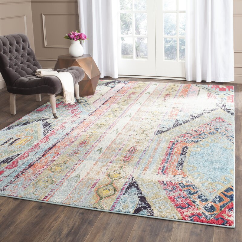 Colourful Traditional Vintage Area Rug Carpet for Living Room Hall - Image 4