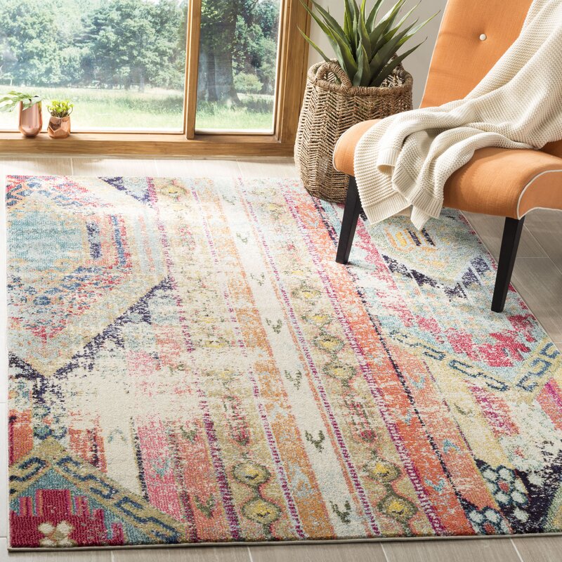 Colourful Traditional Vintage Area Rug Carpet for Living Room Hall - Image 5
