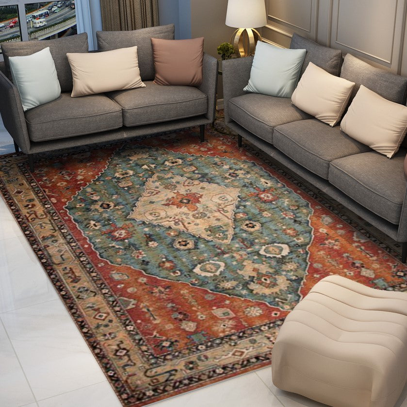 Nice Vintage Traditional Shaggy Rugs for Living Room Dining Room Bedroom Hall - Image 2