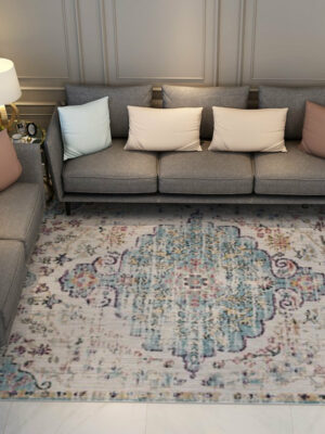 Beautiful Vintage Traditional Shaggy Rugs for Living Room Dining Room Bedroom Hall