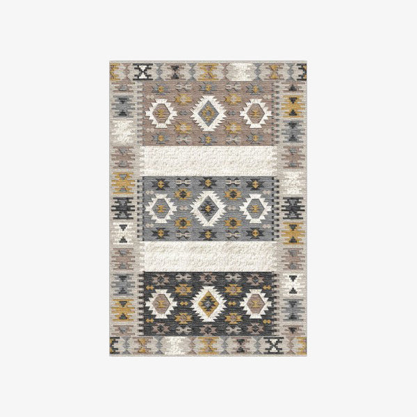 Vintage Geometric Rugs for Living Room Dining Room Bedroom Hall - Image 2