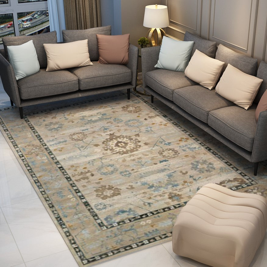 Beautiful Vintage Area Shaggy Rugs for Living Room Dining Room Bedroom Hall - Image 4