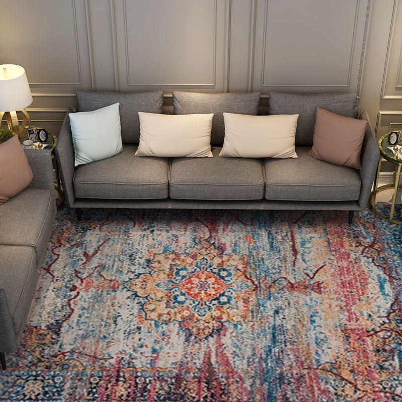 Traditional Shaggy Patterned Rugs for the Living Room Bedroom Office - Image 3