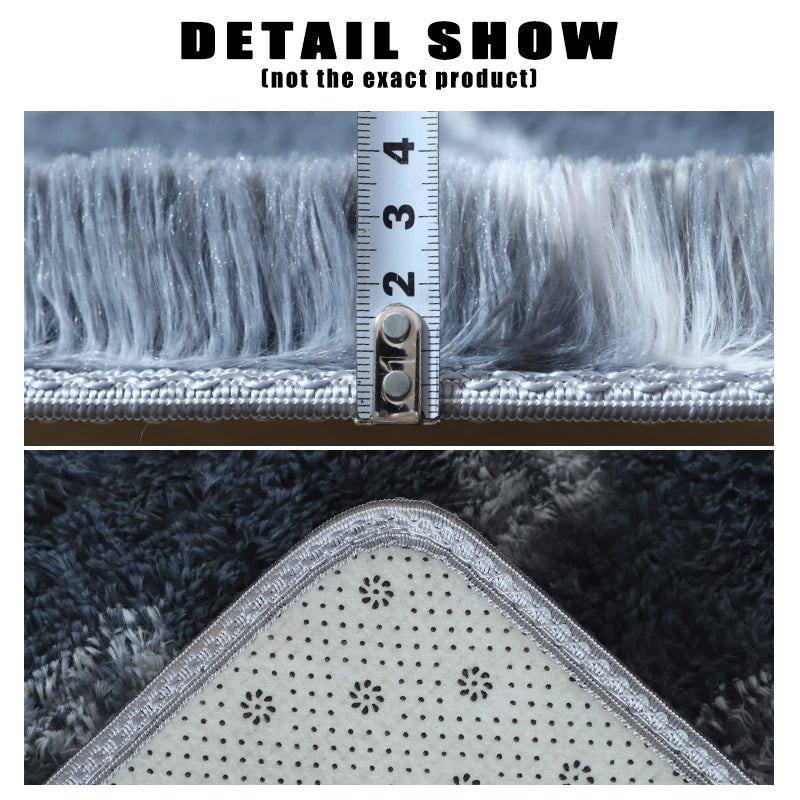 Modern Striped Carpet Bedroom Living Room Sofa Rugs Soft Plush Shaggy Rugs - Image 5