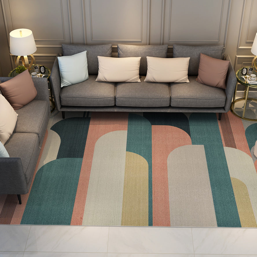 Simple Geometric Rugs Carpet Floormat - Image 2