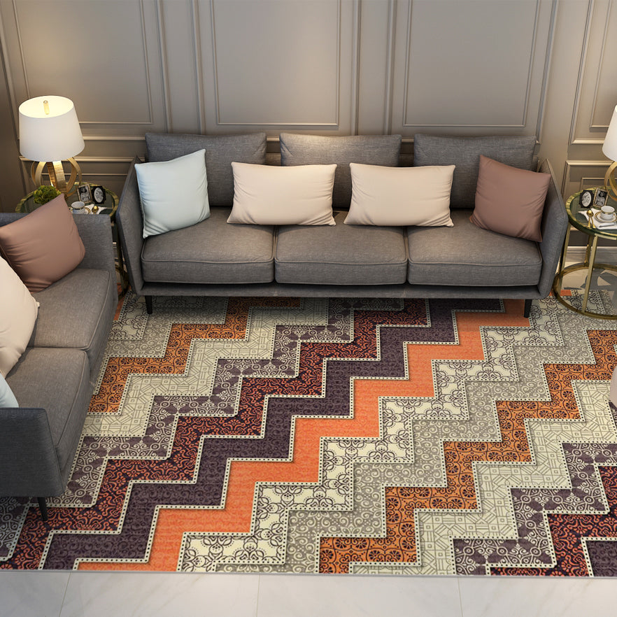 Traditional Geometric Rugs Carpet Floormat - Image 2