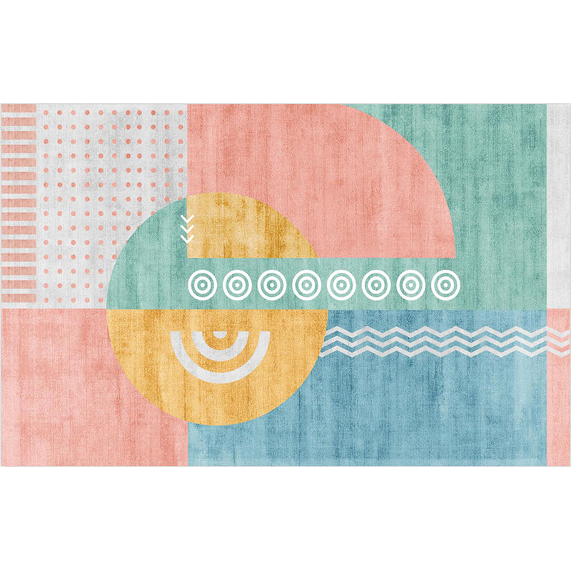 Simple Modern Geometric Patterned Rugs Carpet Floormat