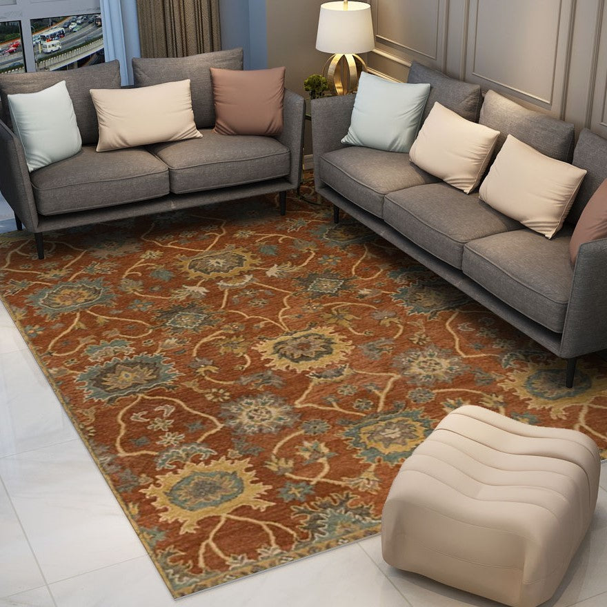 Traditional Patterned Area Rugs for the Living Room Hall - Image 3