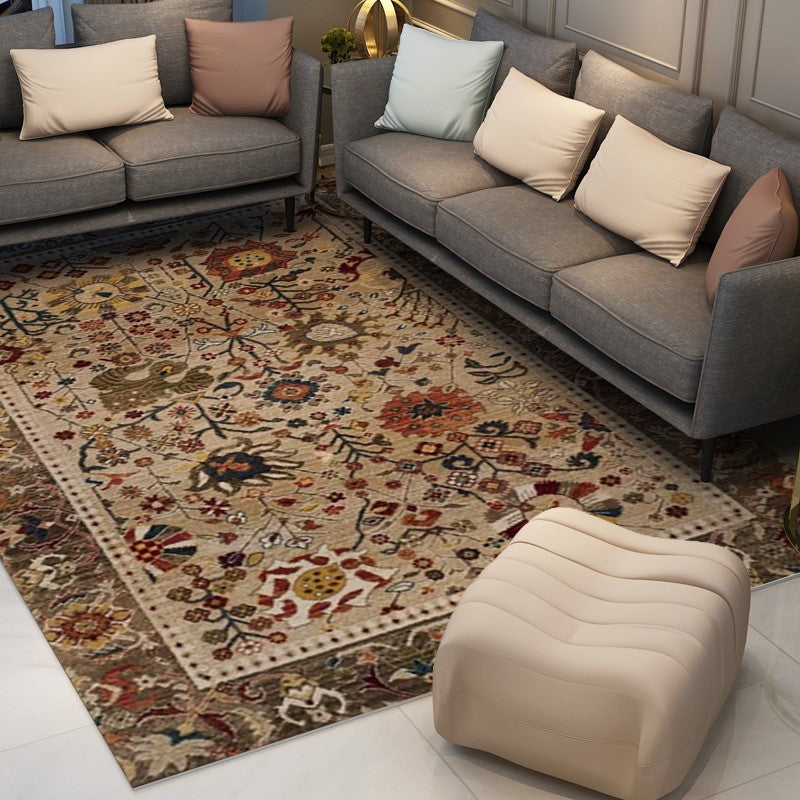 Floral Retro Traditional Shaggy Rugs for the Lobby Office Living Room - Image 3