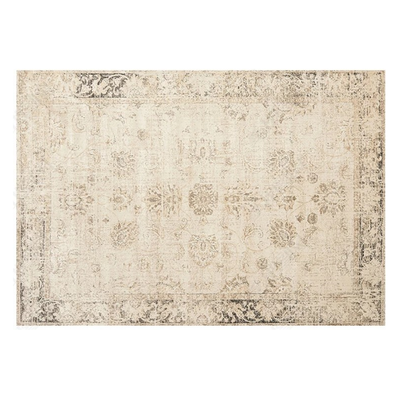 Traditional Floral Plush Vintage Rugs for Living Room Bedroom Hall Office - Image 2