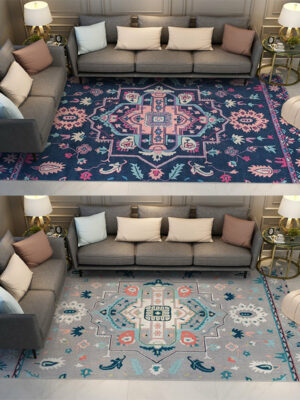 Printed Nice Floormat Shaggy Area Rugs Floormat for Living Room Hall Office