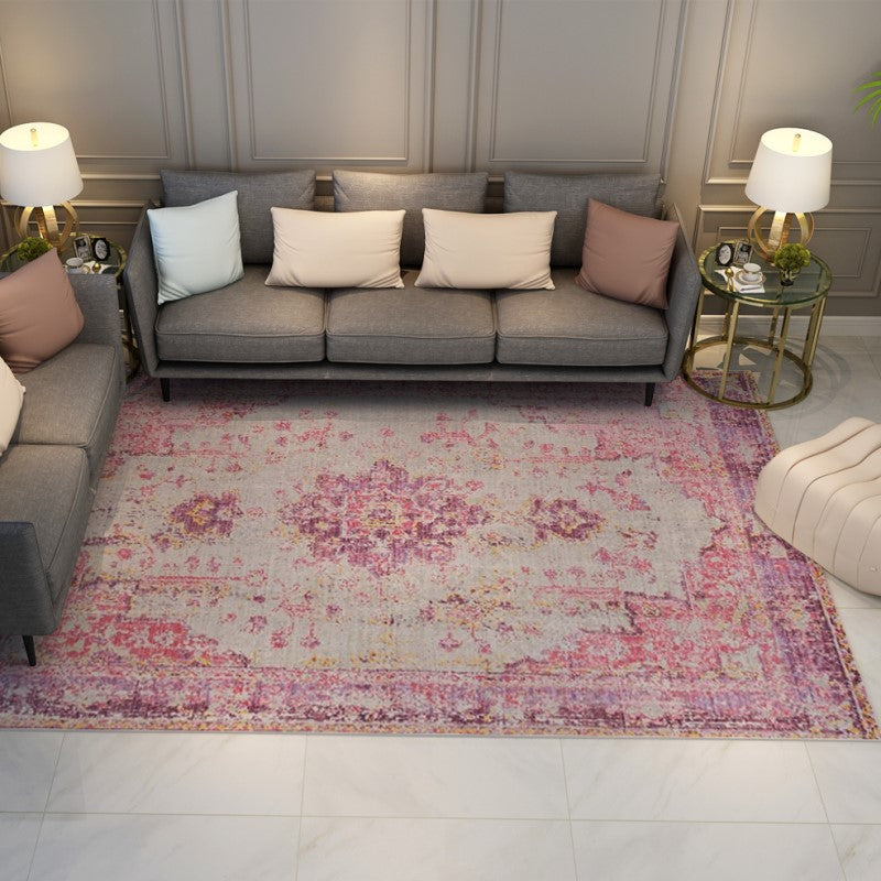Floral Patterned Retro Traditional Carpet for the Living Room Hall - Image 6