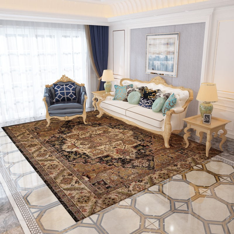 Traditional Plush Retro Patterned Carpets for the Lobby Office - Image 3