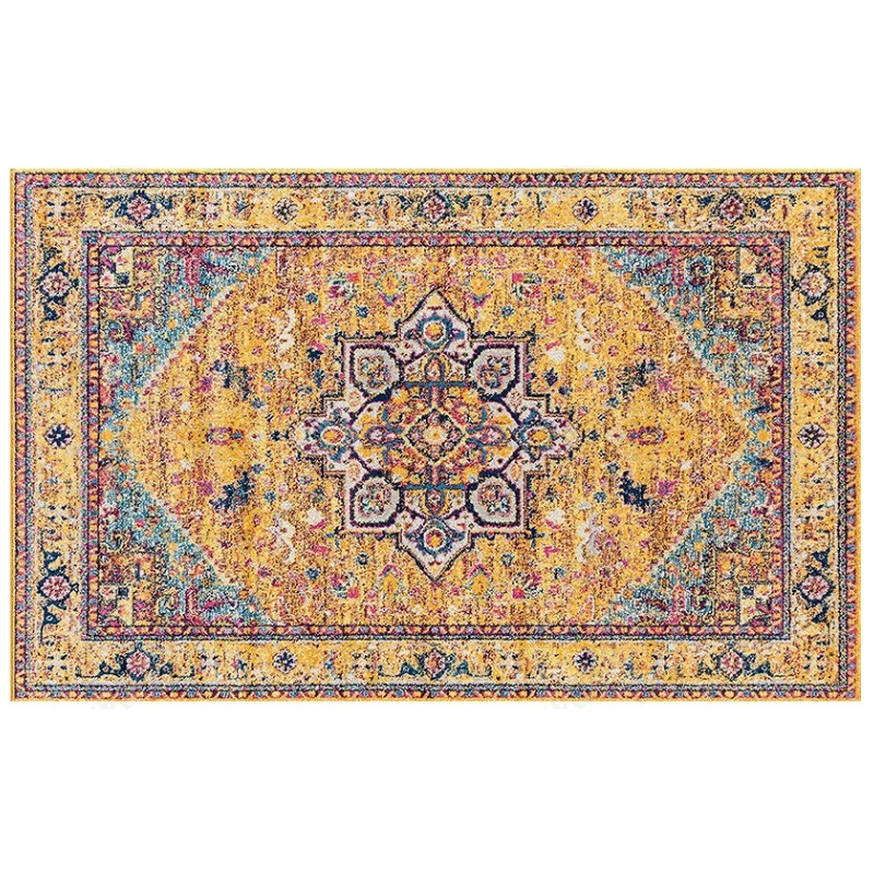 Gorgeous Fine Printed Traditional Shaggy Vintage Rugs for Living Room Dining Room Bedroom Hall - Image 6