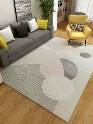 Modern Simple Patterned Carpets for Living Room Bedroom Hall Rugs