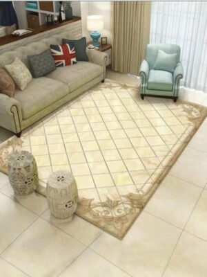 Patterned Modern Simple Rugs for Living Room Bedroom Sofa