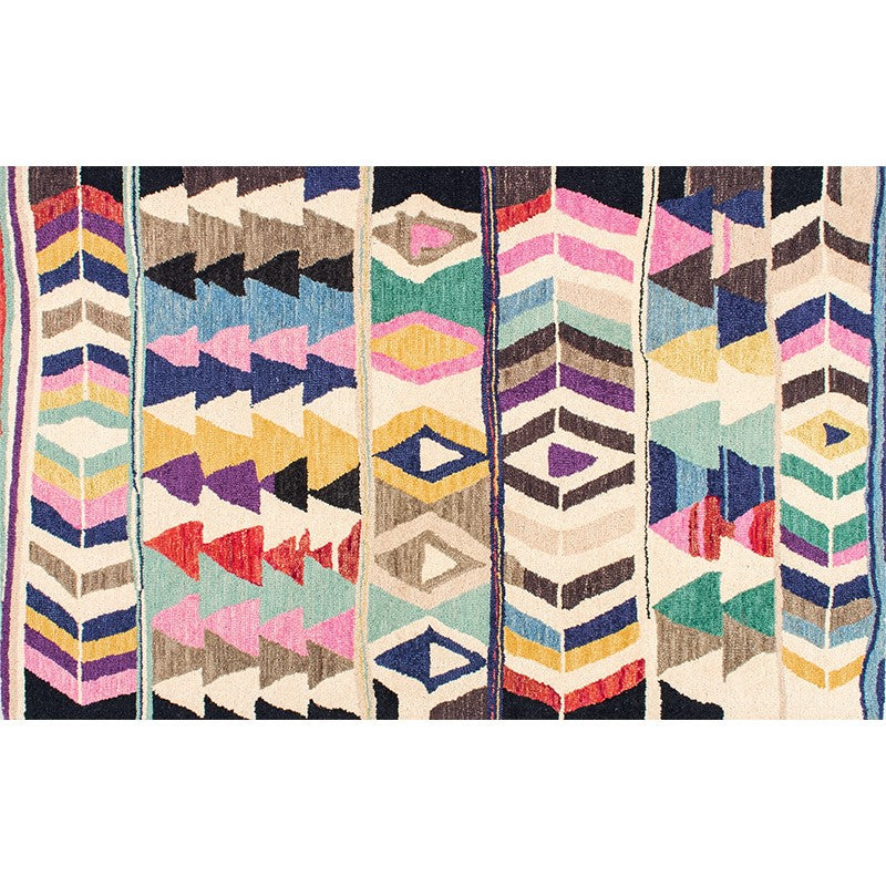 Traditional Colourful Printed Pattern Vintage Area Rugs Floor Mat for Living Room Hall Office - Image 2