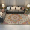 Gorgeous Pretty Traditional Printed Pattern Vintage Area Rugs Floor Mat for Living Room Hall Office