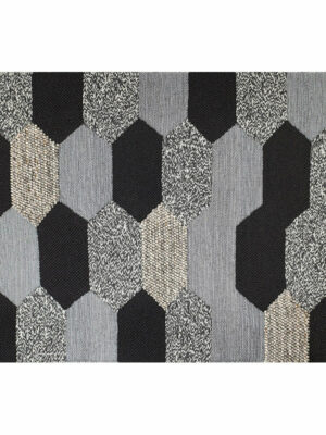 Black Grey Geometric Vintage Polyester Area Rugs Traditional Pattern Floor Carpet for Hall Living Room Office Bedroom