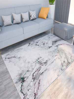 Gradient Splash Ink Modern Patterned Area Rugs Polyester Carpets for Hall Living Room Dining Room Bedroom