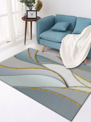 Modern Polyester Carpets Patterned Area Rugs for Office Dining Room Living RoomBedroom Hall