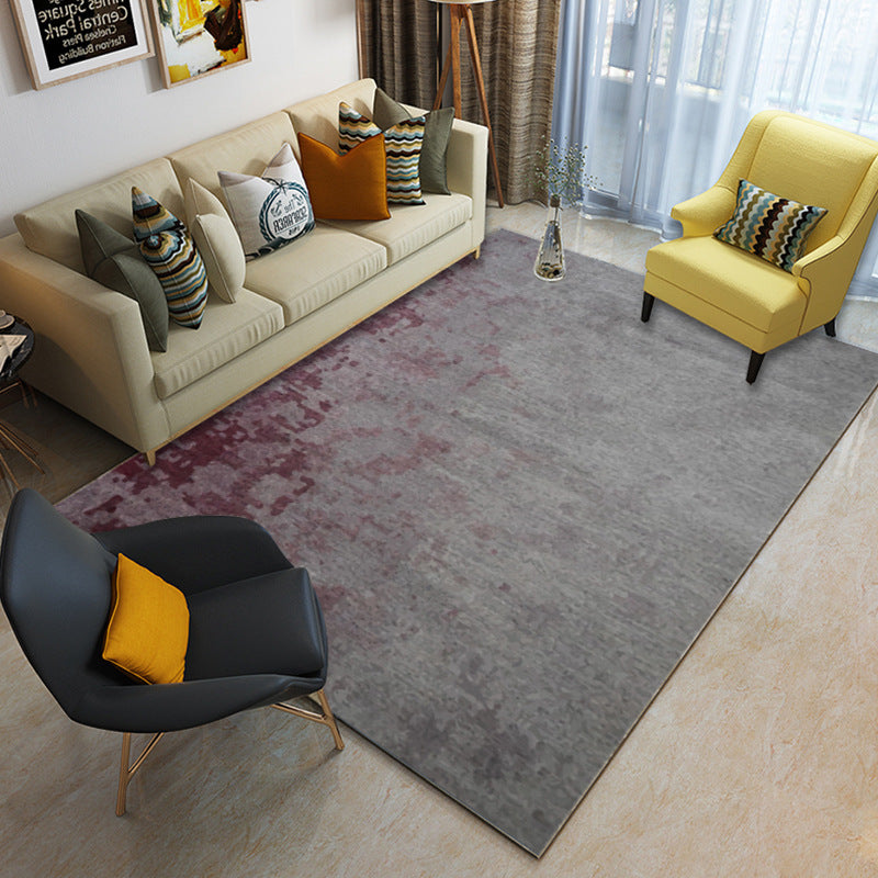 Simple Grey Purple Pattern Modern Contemporary Simple Rugs for Living Room Dining Room Bedroom