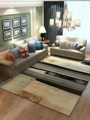 Splicing Geometry Pattern Modern Simple Contemporary Geometric Rugs For Living Room Dining Room Bedroom