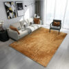Yellow Brown Pattern Modern Rug Bedroom Living Room Sofa Rugs Floor Mat