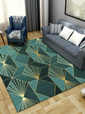 Small Fresh Abstract Simple Modern Rug Bedroom Living Room Sofa Rugs Floor Mat 27