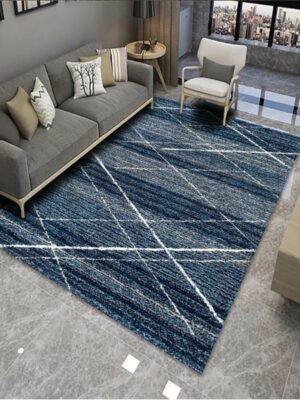 Stitching Geometric Patterns Modern Rug For Bedroom Living Room Sofa Rugs Floor Mat 12