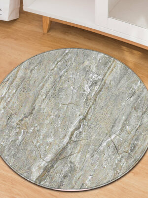 Marble Pattern Round Rug Modern For Living Room Computer Chair Cushion Bedroom Kitchen Hall 17