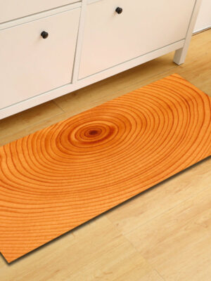 Wood Grain Pattern Entryway Doormat Runners Rugs Kitchen Bathroom Anti-slip Mats 13