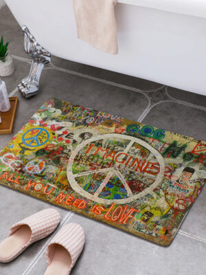 Colourful Modern Anti-slip Carpets Patterned Area Rugs Doormat Bath Mat