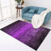 Purple Gradient Modern Pattern Simplicity Rugs Area Carpets for Living Room Office Hall Bedroom