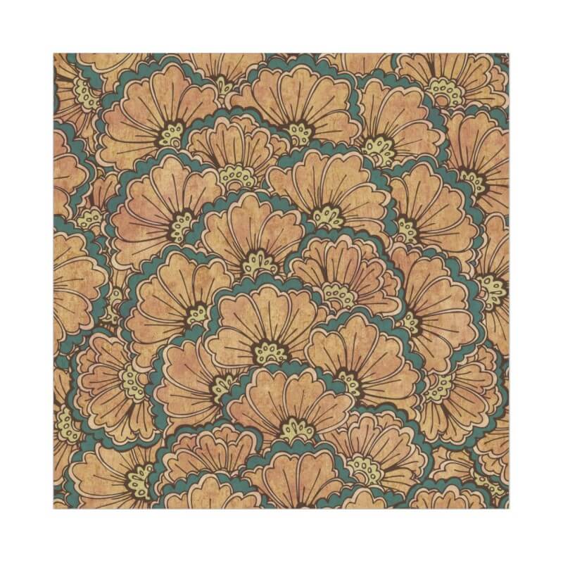 Beige Floral Pattern Rugs for Bedroom Living room - Image 2