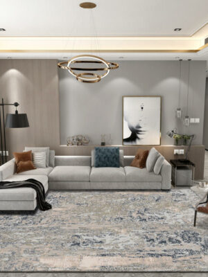 Grey Ink Gradient Pattern Modern Abstract Rug For Bedroom Living Room Sofa Rugs Floor Mat