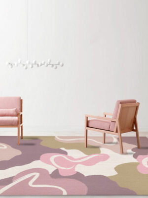 17 Abstract Color Block Pattern Modern Rug For Bedroom Living Room Sofa Rugs Floor Mat