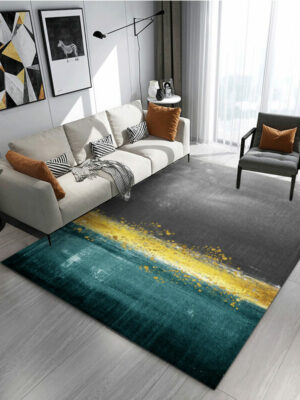Beautiful Ink Abstract Gradient Pattern Modern Rug For Bedroom Living Room Sofa Rugs Floor Mat 02