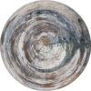 Abstract Annual Ring Shape Pattern Printed Round Rugs for Living Room Bedroom Office