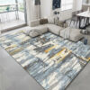 Concise Water Ink Stitching Pattern Modern Carpets For Bedroom Living Room Sofa Rugs 14