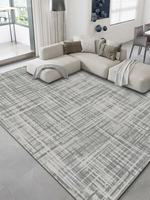 Concise Water Ink Stitching Pattern Modern Carpets For Bedroom Living Room Sofa Rugs 20