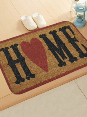 Welcome Home Pattern Modern Simplicity Entryway Doormat Rugs Kitchen Bathroom Anti-slip Mats 01