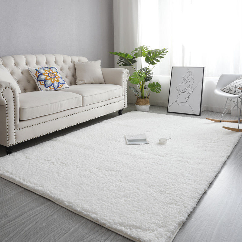 9 Colour Styles Simple Modern Plain Comfy Lambswool Comfy Plush Rugs For Living Room Bedroom Bedside Carpet - Image 9