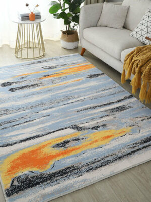 Gradient Simple Lines Rugs Faux Cashmere Carpets for Office Living Room Dining Room Bedroom Hall 03