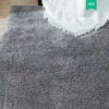 Medium Gray Plain Quality Soft Cotton Rug Carpet For Living Room Bedroom Kids Room Hall Area