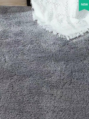 Medium Gray Plain Quality Soft Cotton Rug Carpet For Living Room Bedroom Kids Room Hall Area