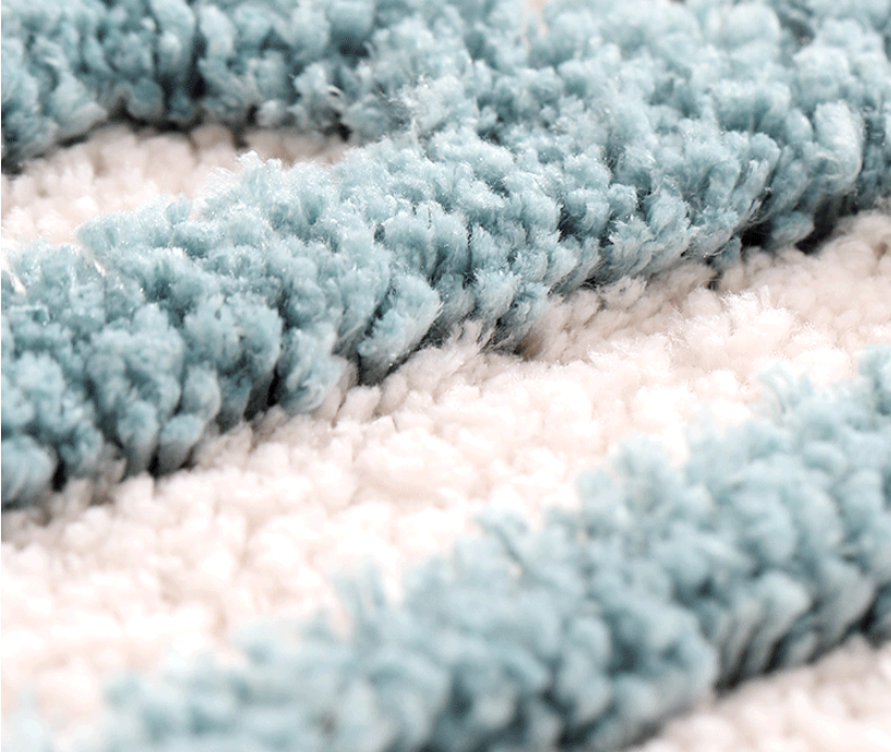 Colourful Leaves Extra Soft Flocking Bath Mats Absorbent Non-Slip Bathroom Rugs 01 - Image 3