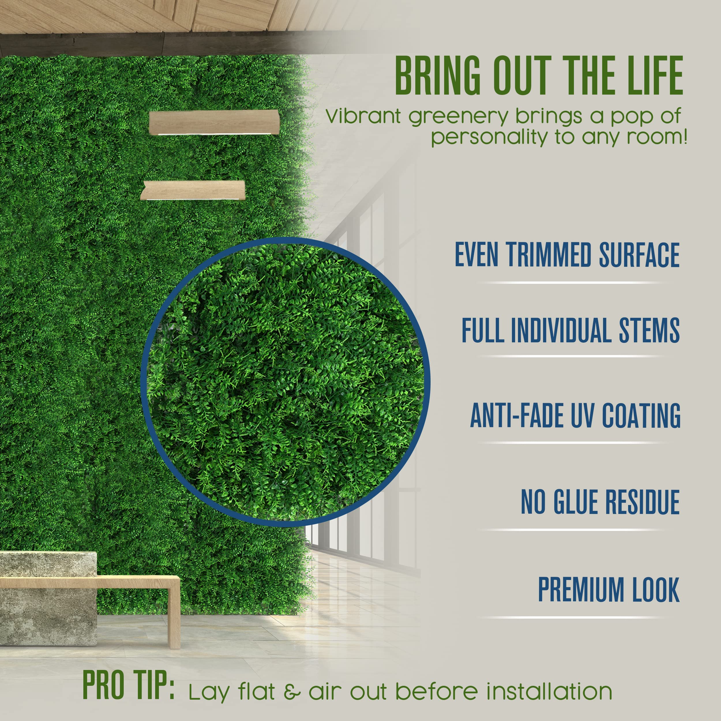 Artificial Decoration Hanging Plants for Home Room Indoor Outdoor Shelf Decor 02 - Image 6