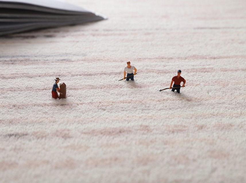 Gradient Simple Lines Rugs Faux Cashmere Carpets for Office Living Room Dining Room Bedroom Hall 02 - Image 4